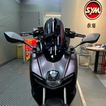JSTC MMBCU曼巴 小高凸 風鏡 墨黑 固定版